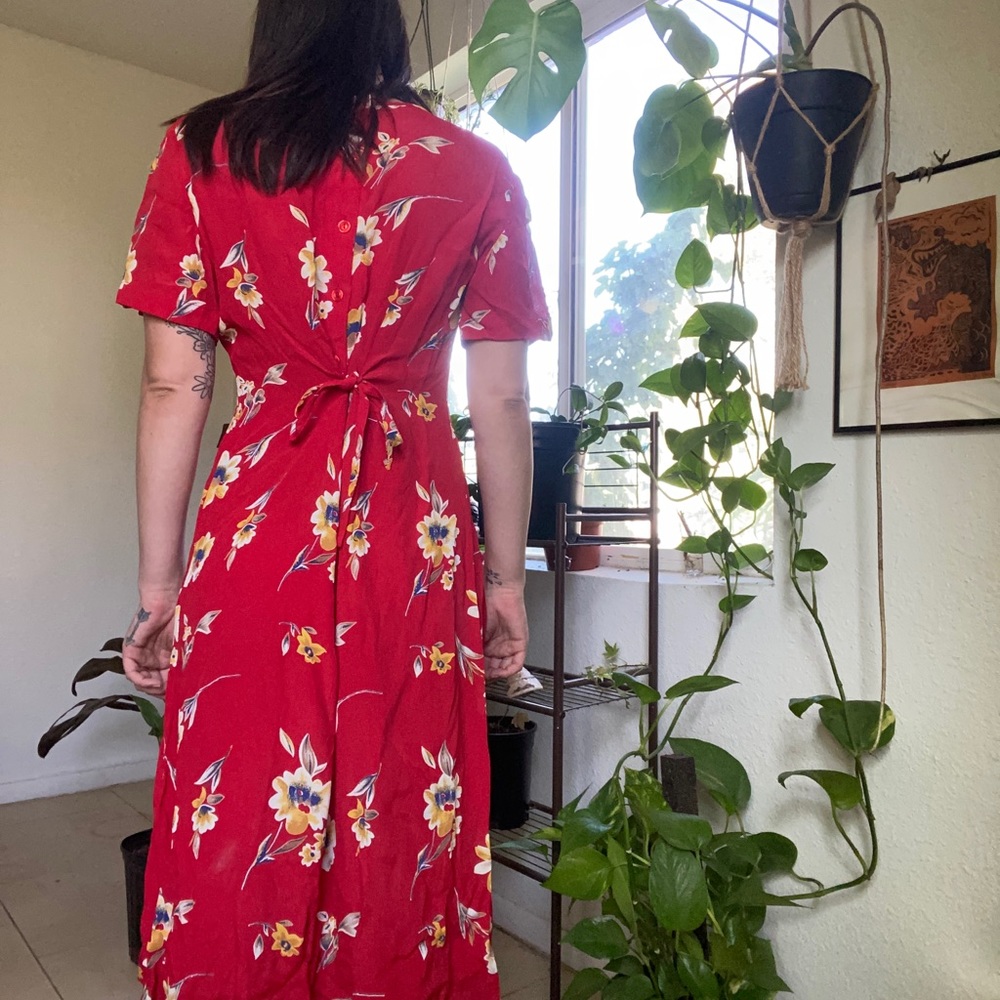 Vintage floral dress - Picture 7 of 10